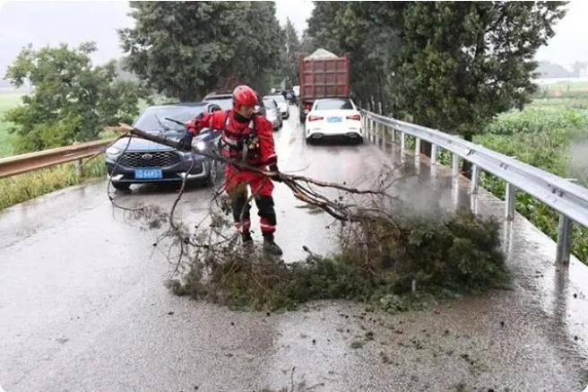 麒麟?yún)^(qū)遭暴雨突襲|部分道路積水嚴(yán)重，消防緊急排澇解憂